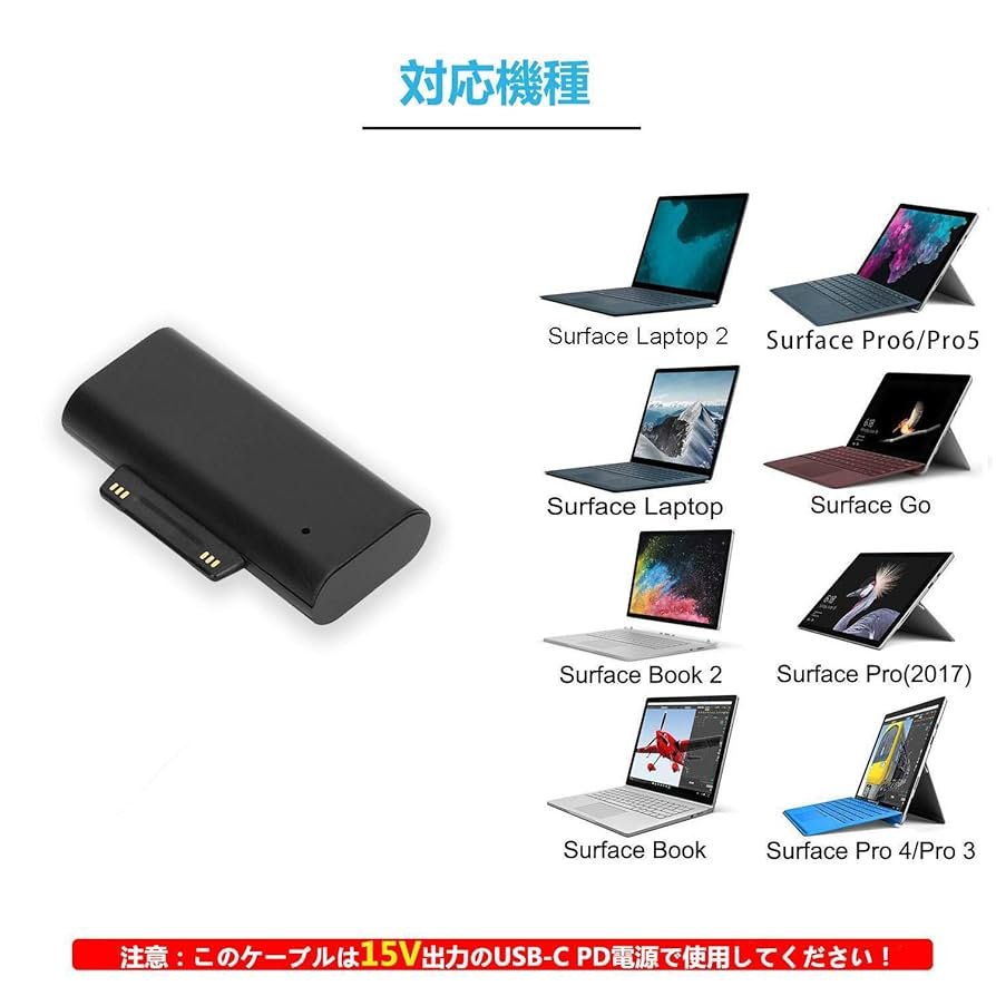 4回充電 [良品] Microsoft Surface Pro 6 Amazon.co.jp: Microsoft 65W 純正 Q4Q-00007（MODEL：1706